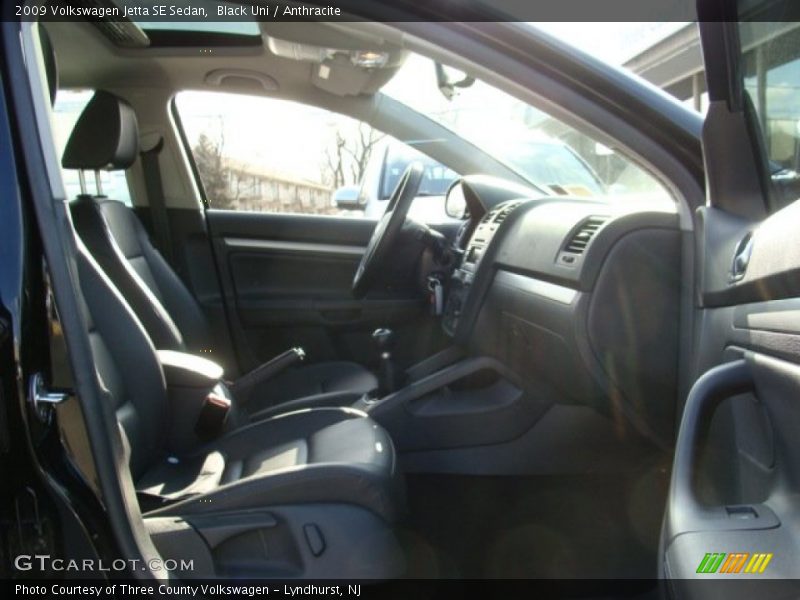 Black Uni / Anthracite 2009 Volkswagen Jetta SE Sedan