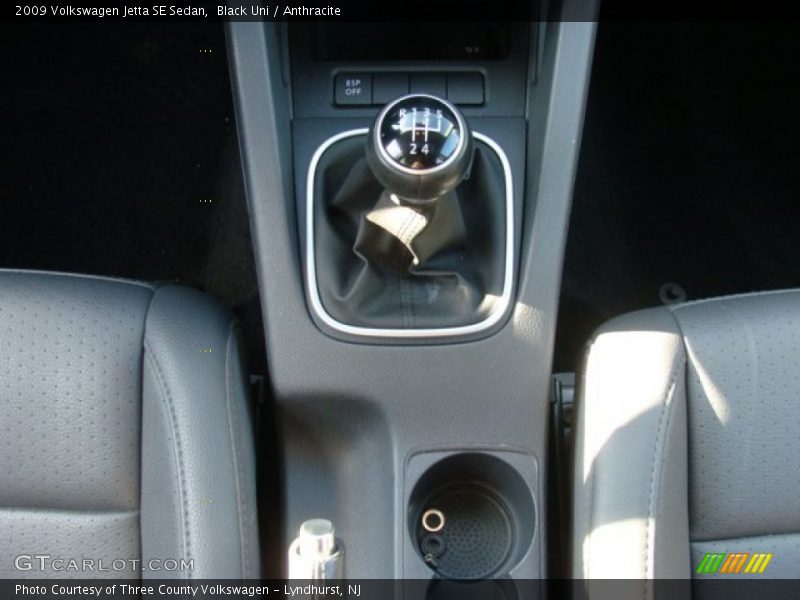 Black Uni / Anthracite 2009 Volkswagen Jetta SE Sedan