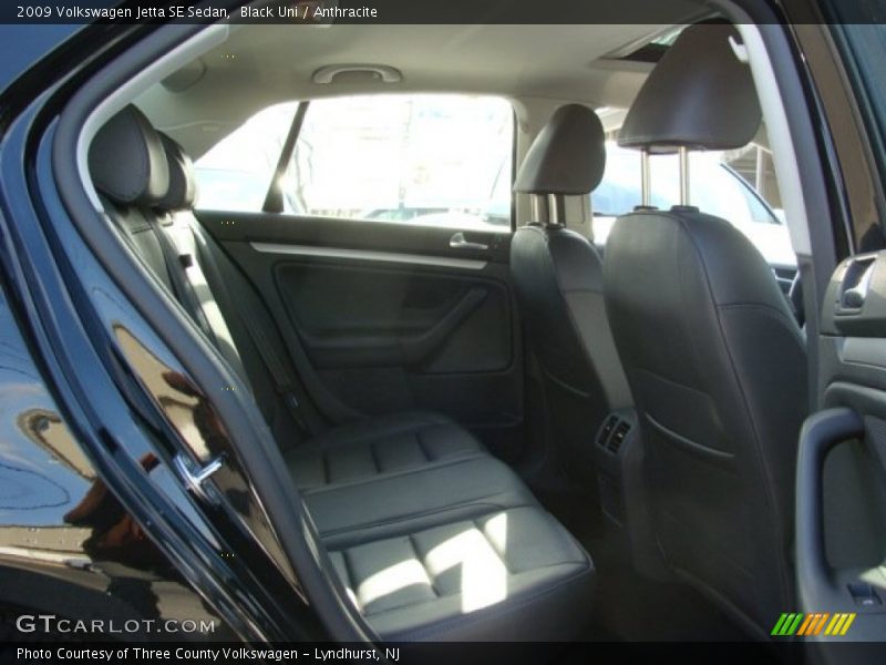 Black Uni / Anthracite 2009 Volkswagen Jetta SE Sedan