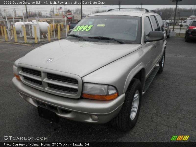 Light Pewter Metallic / Dark Slate Gray 2001 Dodge Durango SLT 4x4