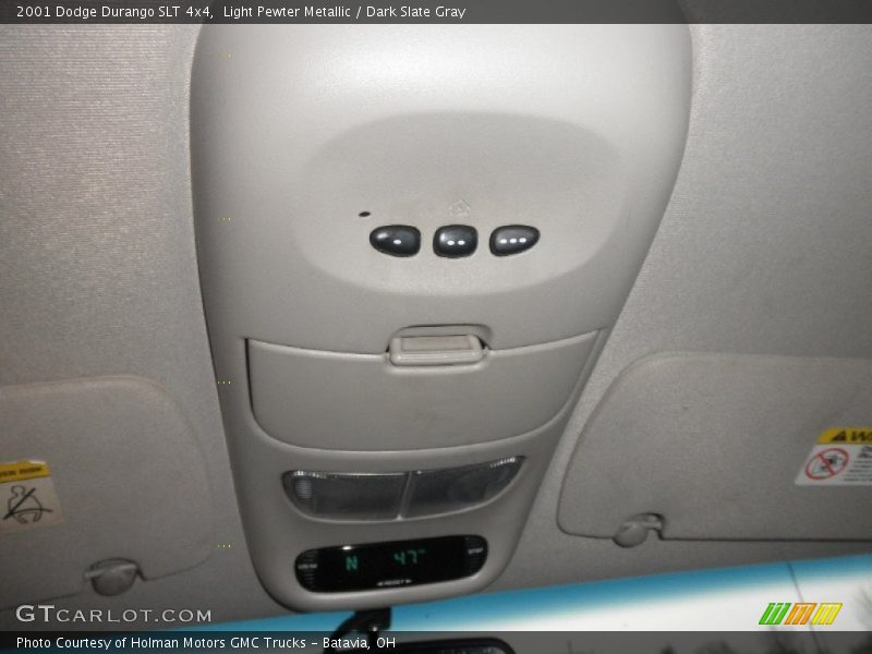 Light Pewter Metallic / Dark Slate Gray 2001 Dodge Durango SLT 4x4