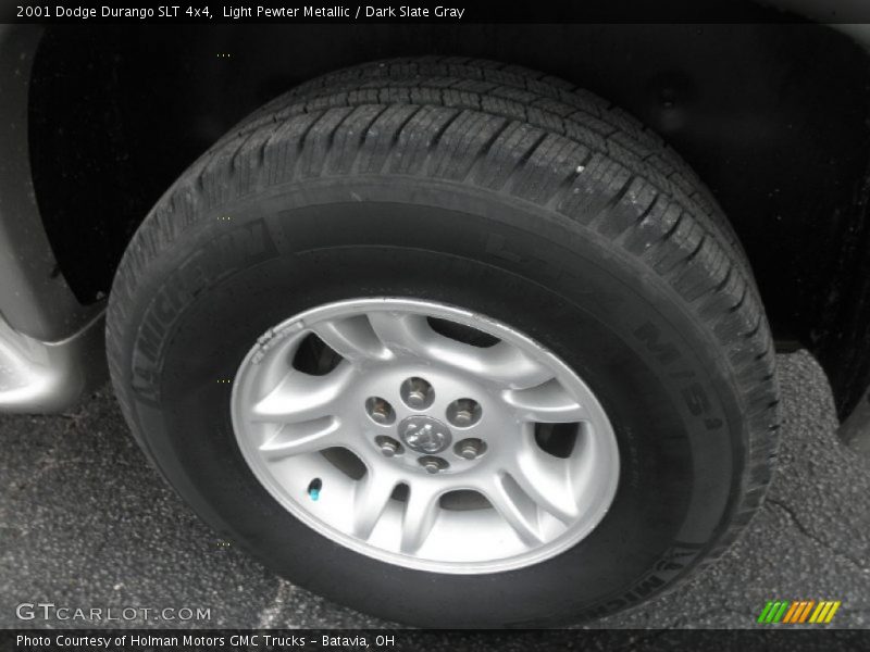 Light Pewter Metallic / Dark Slate Gray 2001 Dodge Durango SLT 4x4
