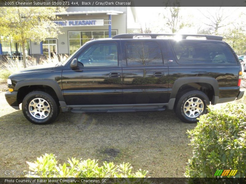 Black / Gray/Dark Charcoal 2005 Chevrolet Suburban 1500 Z71 4x4