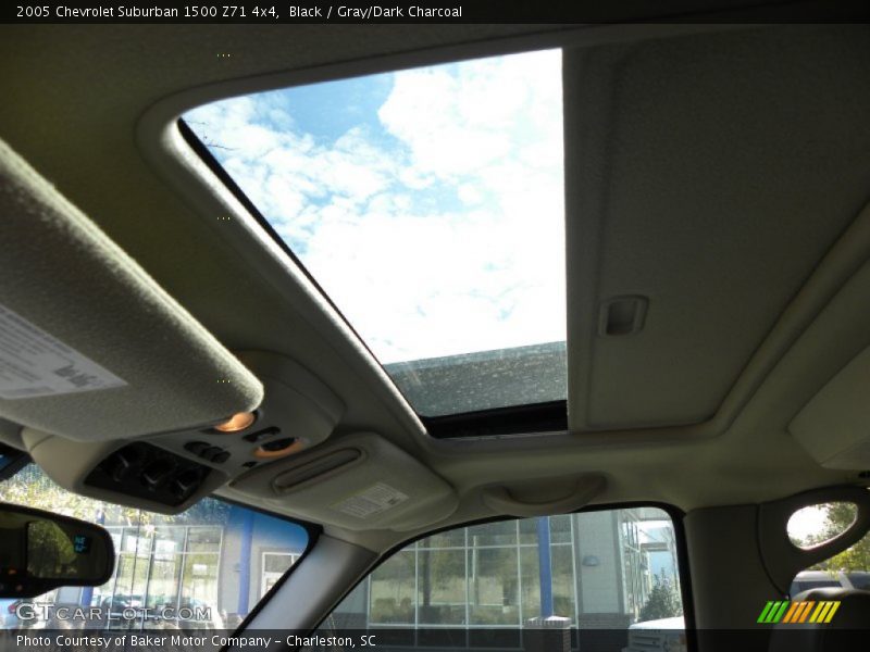 Black / Gray/Dark Charcoal 2005 Chevrolet Suburban 1500 Z71 4x4