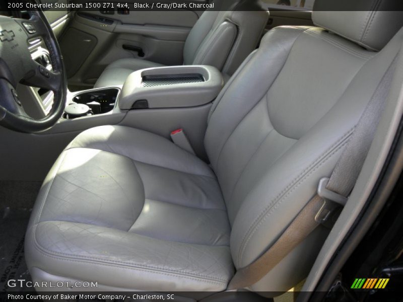 Black / Gray/Dark Charcoal 2005 Chevrolet Suburban 1500 Z71 4x4
