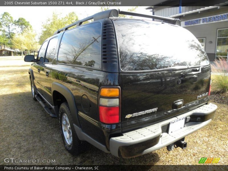 Black / Gray/Dark Charcoal 2005 Chevrolet Suburban 1500 Z71 4x4