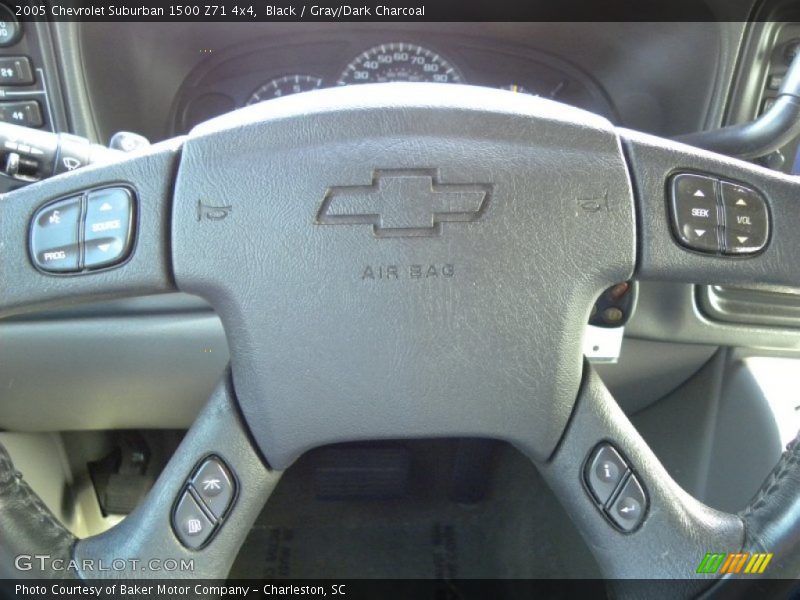 Black / Gray/Dark Charcoal 2005 Chevrolet Suburban 1500 Z71 4x4
