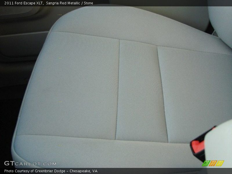 Sangria Red Metallic / Stone 2011 Ford Escape XLT