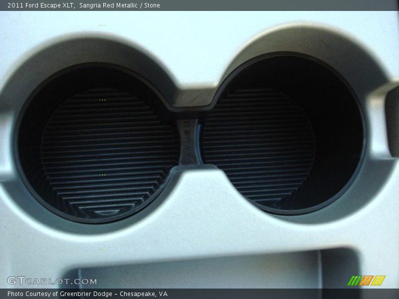 Sangria Red Metallic / Stone 2011 Ford Escape XLT