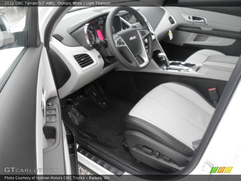  2012 Terrain SLT AWD Light Titanium Interior