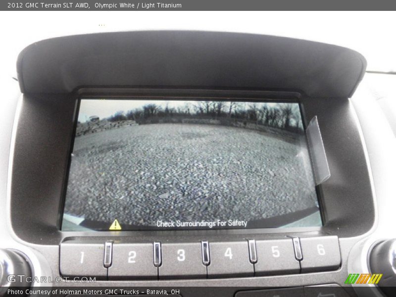 Olympic White / Light Titanium 2012 GMC Terrain SLT AWD