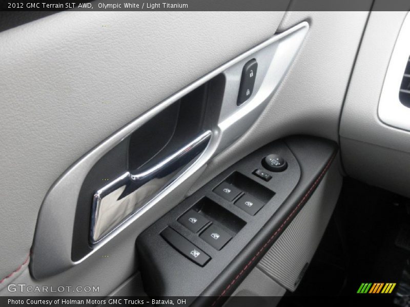 Olympic White / Light Titanium 2012 GMC Terrain SLT AWD