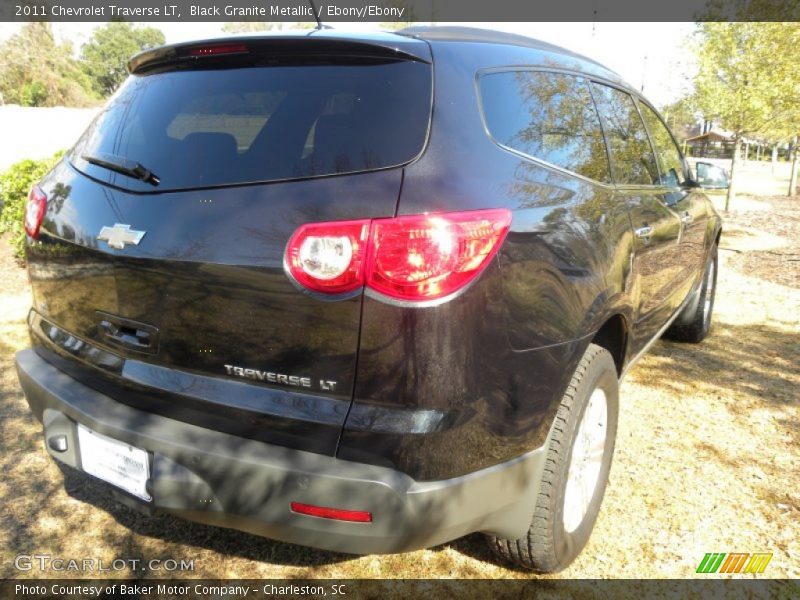 Black Granite Metallic / Ebony/Ebony 2011 Chevrolet Traverse LT