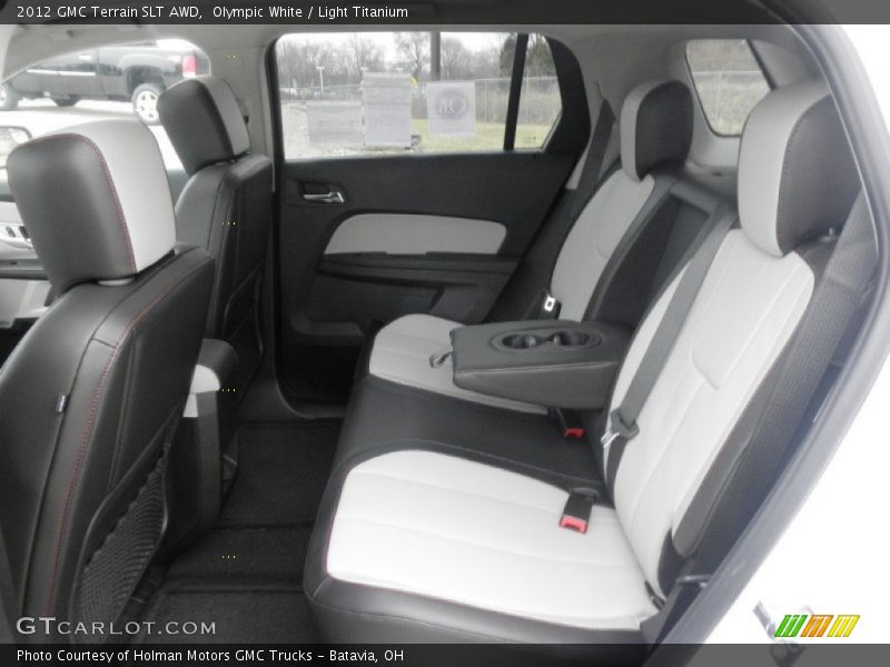 Rear Seat of 2012 Terrain SLT AWD