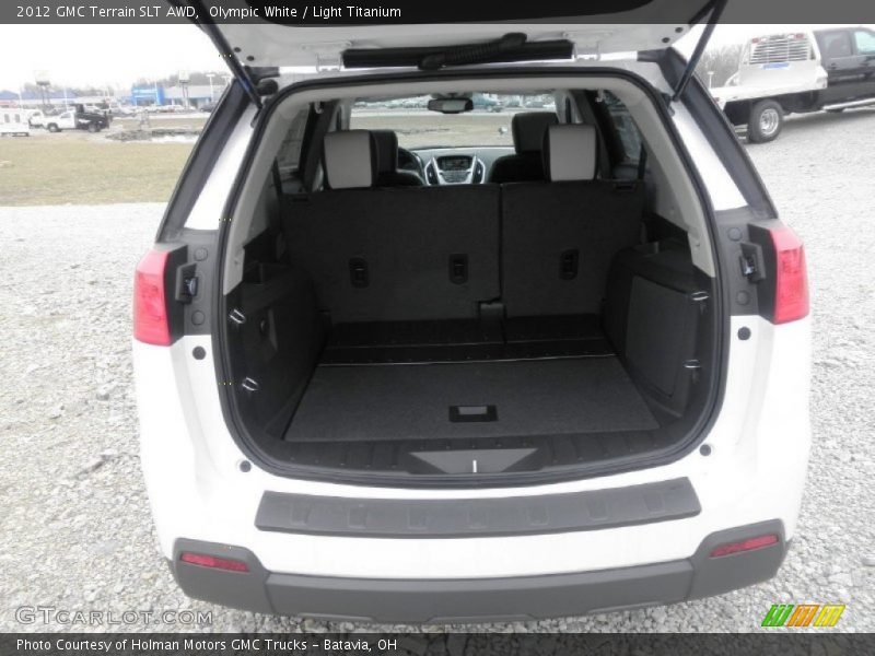 Olympic White / Light Titanium 2012 GMC Terrain SLT AWD