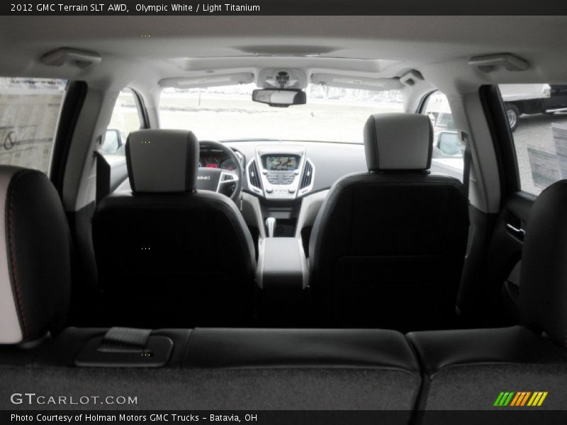Olympic White / Light Titanium 2012 GMC Terrain SLT AWD