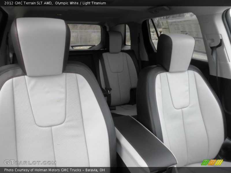 Olympic White / Light Titanium 2012 GMC Terrain SLT AWD