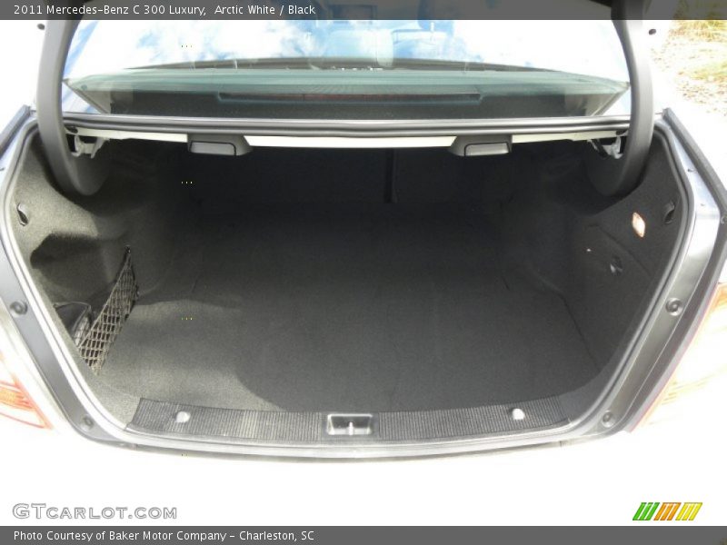 Arctic White / Black 2011 Mercedes-Benz C 300 Luxury