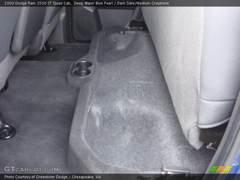Deep Water Blue Pearl / Dark Slate/Medium Graystone 2009 Dodge Ram 1500 ST Quad Cab