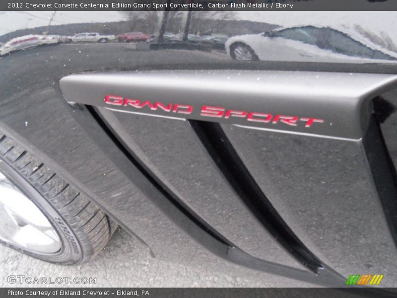  2012 Corvette Centennial Edition Grand Sport Convertible Logo