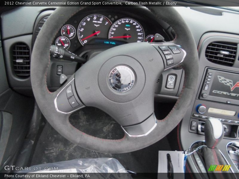  2012 Corvette Centennial Edition Grand Sport Convertible Steering Wheel