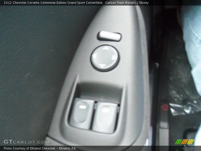 Carbon Flash Metallic / Ebony 2012 Chevrolet Corvette Centennial Edition Grand Sport Convertible