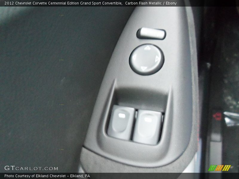 Carbon Flash Metallic / Ebony 2012 Chevrolet Corvette Centennial Edition Grand Sport Convertible