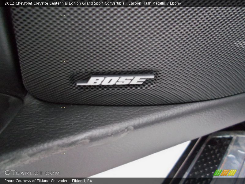 Carbon Flash Metallic / Ebony 2012 Chevrolet Corvette Centennial Edition Grand Sport Convertible