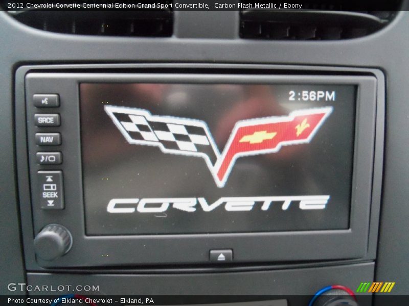 Carbon Flash Metallic / Ebony 2012 Chevrolet Corvette Centennial Edition Grand Sport Convertible