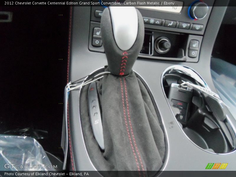  2012 Corvette Centennial Edition Grand Sport Convertible 6 Speed Paddle-Shift Automatic Shifter