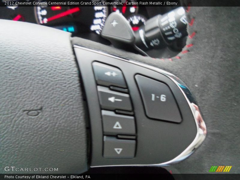 Carbon Flash Metallic / Ebony 2012 Chevrolet Corvette Centennial Edition Grand Sport Convertible