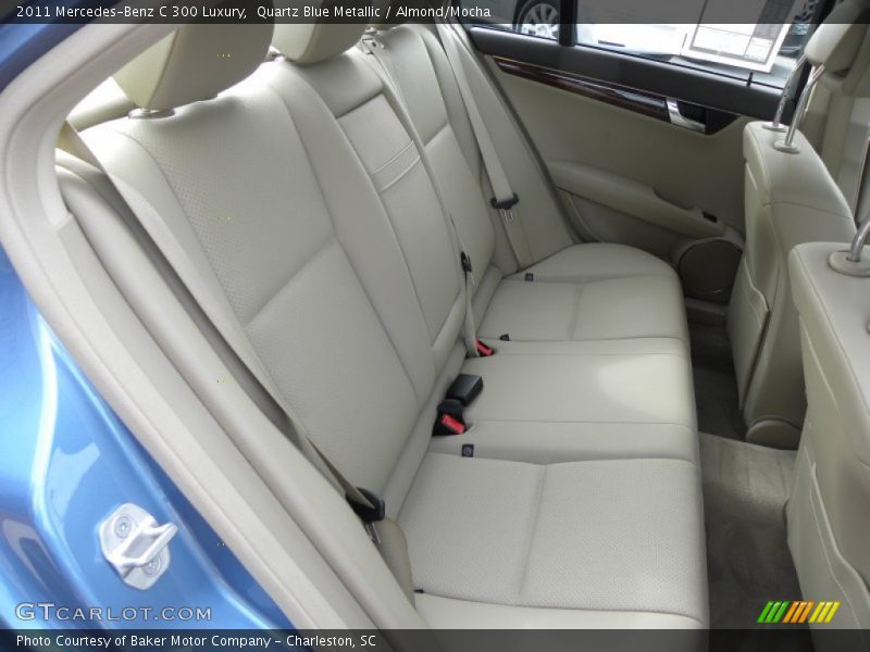 Quartz Blue Metallic / Almond/Mocha 2011 Mercedes-Benz C 300 Luxury