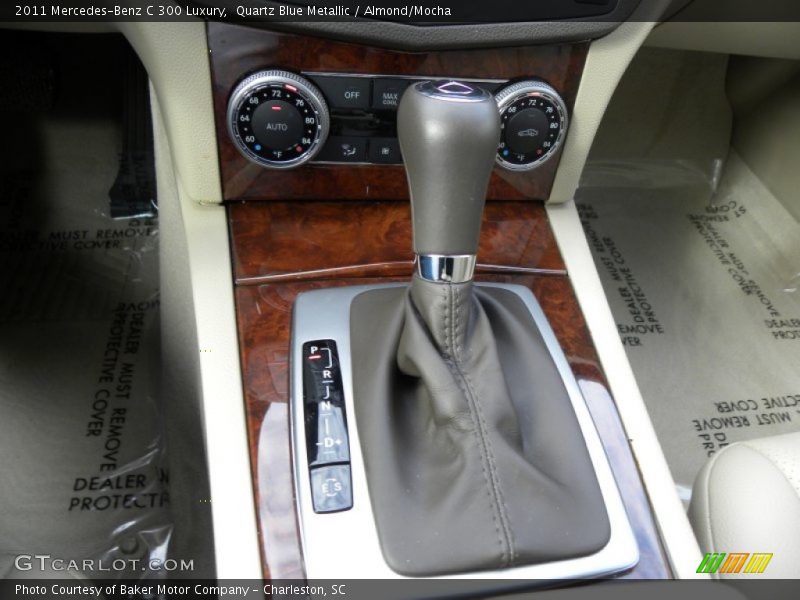Quartz Blue Metallic / Almond/Mocha 2011 Mercedes-Benz C 300 Luxury