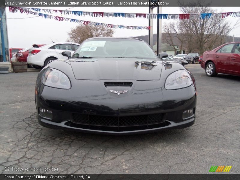 Carbon Flash Metallic / Ebony 2012 Chevrolet Corvette Centennial Edition Grand Sport Coupe