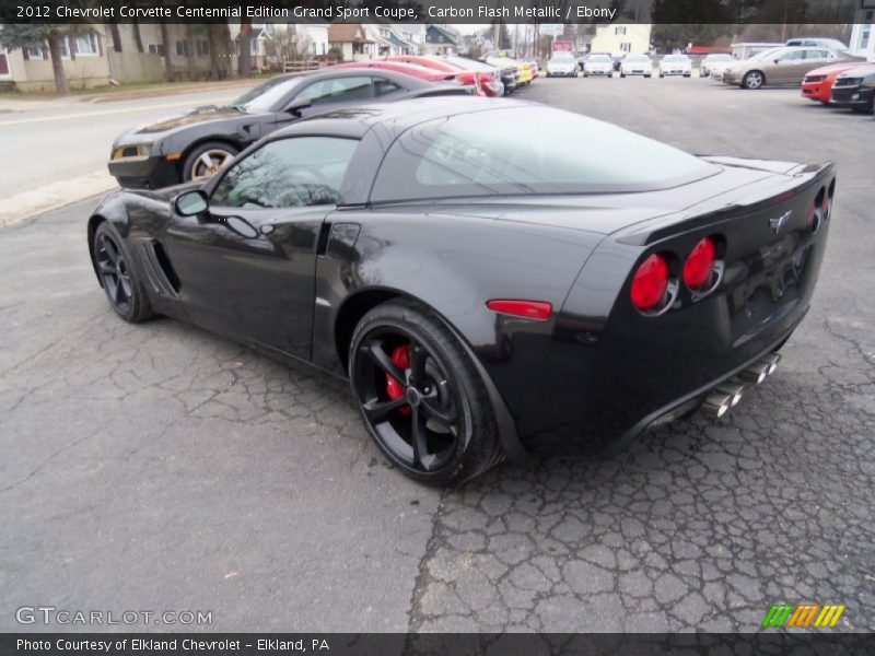  2012 Corvette Centennial Edition Grand Sport Coupe Carbon Flash Metallic