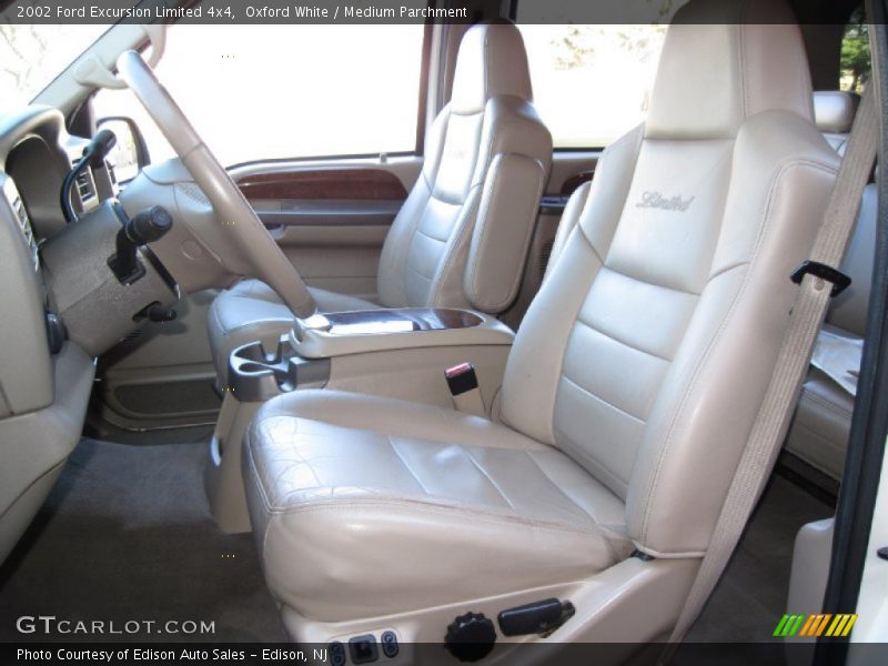  2002 Excursion Limited 4x4 Medium Parchment Interior