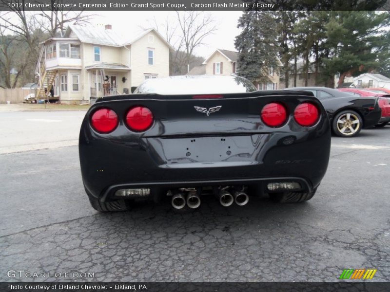 2012 Corvette Centennial Edition Grand Sport Coupe Carbon Flash Metallic