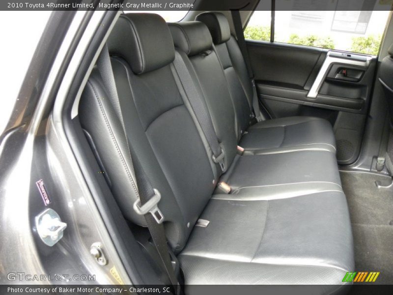 Rear Seat of 2010 4Runner Limited