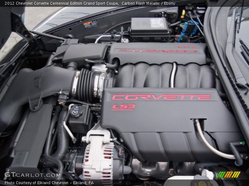  2012 Corvette Centennial Edition Grand Sport Coupe Engine - 6.2 Liter OHV 16-Valve LS3 V8