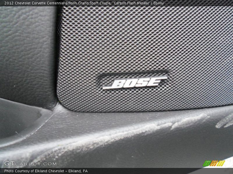 Carbon Flash Metallic / Ebony 2012 Chevrolet Corvette Centennial Edition Grand Sport Coupe