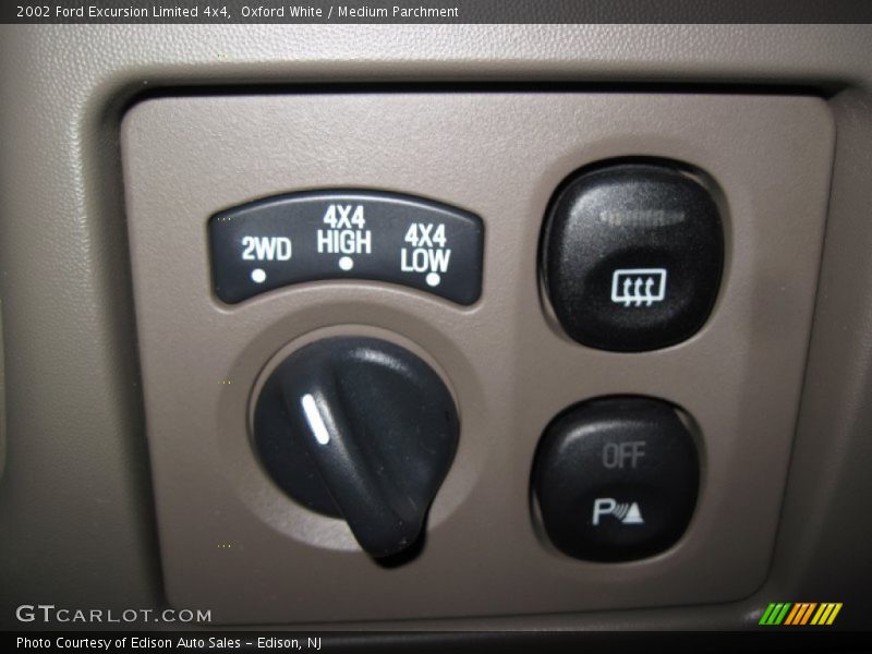 Oxford White / Medium Parchment 2002 Ford Excursion Limited 4x4