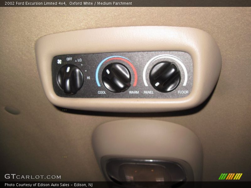 Oxford White / Medium Parchment 2002 Ford Excursion Limited 4x4