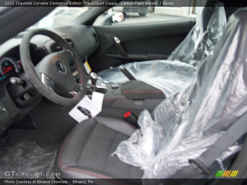 Carbon Flash Metallic / Ebony 2012 Chevrolet Corvette Centennial Edition Grand Sport Coupe