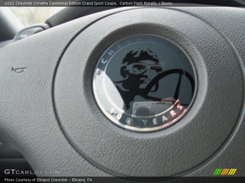  2012 Corvette Centennial Edition Grand Sport Coupe Logo
