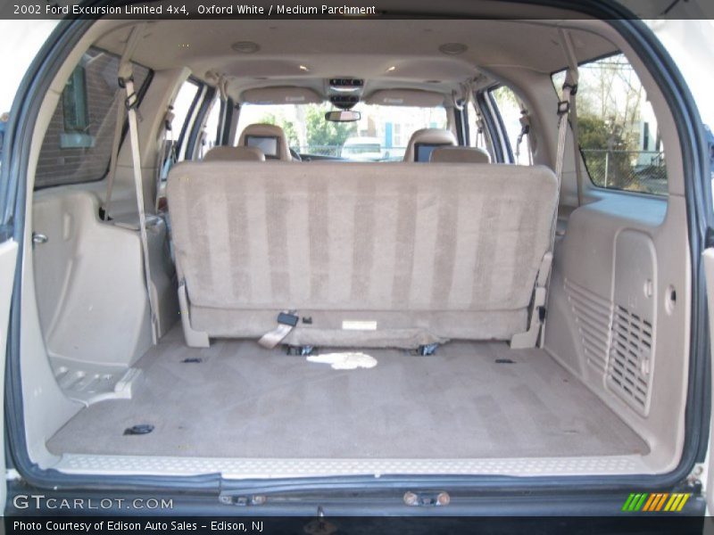 Oxford White / Medium Parchment 2002 Ford Excursion Limited 4x4