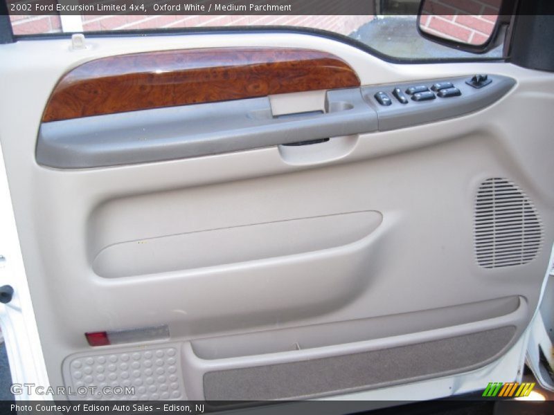Oxford White / Medium Parchment 2002 Ford Excursion Limited 4x4