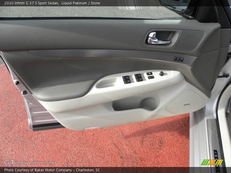 Liquid Platinum / Stone 2010 Infiniti G 37 S Sport Sedan