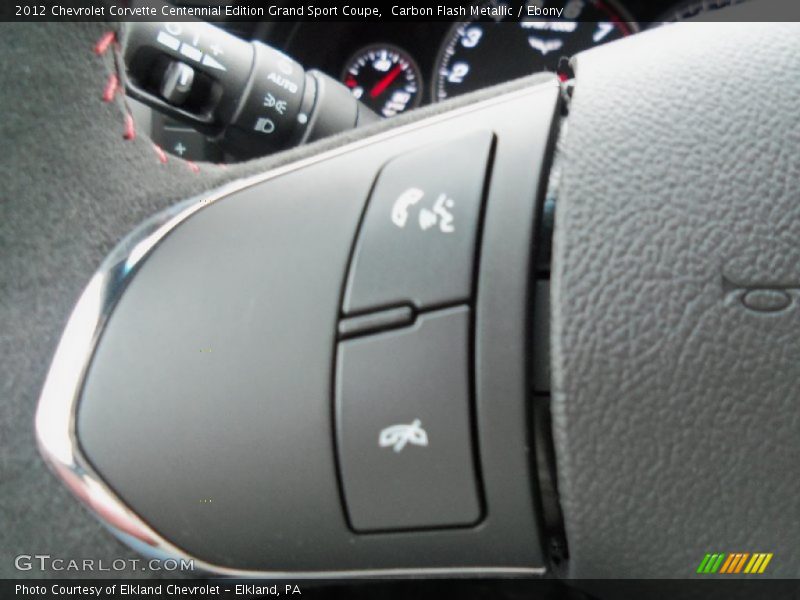 Controls of 2012 Corvette Centennial Edition Grand Sport Coupe