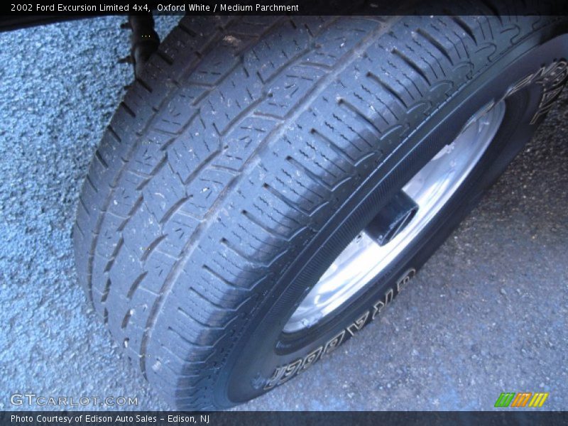 Oxford White / Medium Parchment 2002 Ford Excursion Limited 4x4