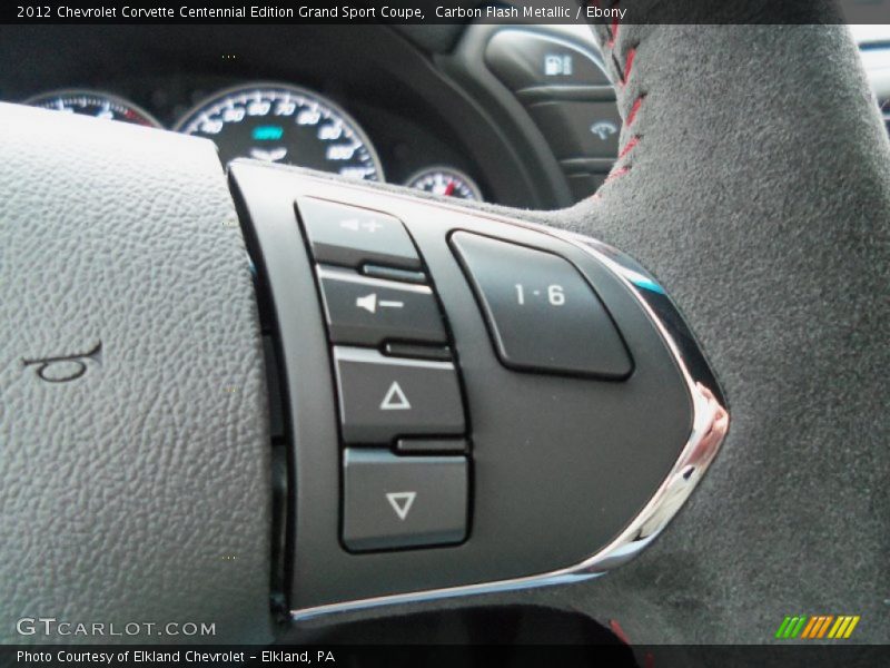 Controls of 2012 Corvette Centennial Edition Grand Sport Coupe
